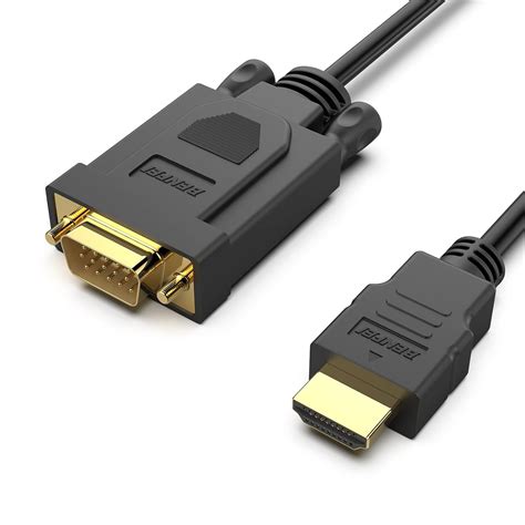 Hdmi To Vga Benfei Gold Plated Hdmi To Vga 3 Feet Cable Male To Male Compatible For Computer