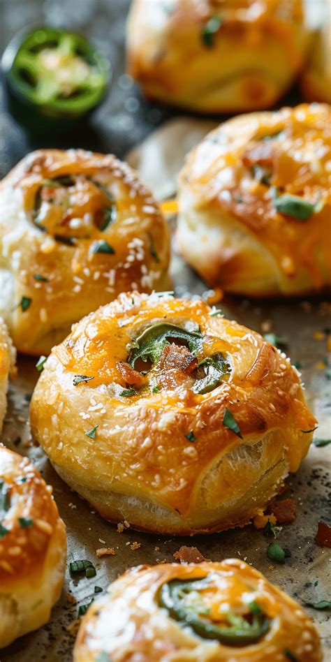 Jalapeno Popper Stuffed Rolls 50 Minutes Chasety