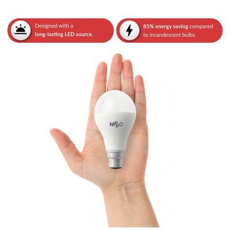 Buy Nippo Led Bulb Watts Online At Best Price Of Rs Bigbasket