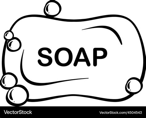 Bar soap Royalty Free Vector Image - VectorStock