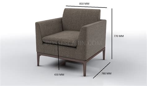 Single Seater Sofa Dimensions Baci Living Room