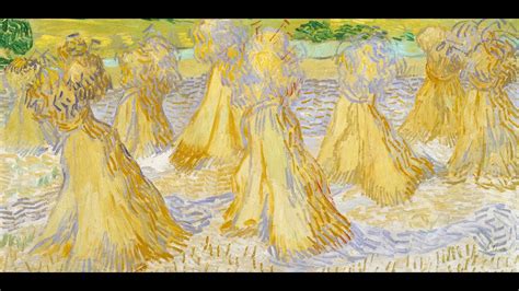 Break For Art Sheaves Of Wheat By Vincent Van Gogh DMAatHome YouTube