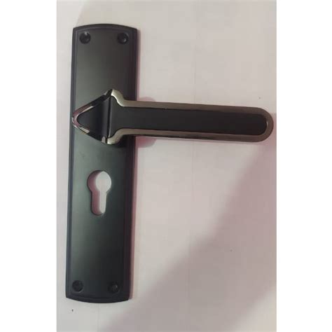 Modern Black Zinc Mortise Handle Exterior Door Size 8 Inch At Rs 600piece In Aligarh