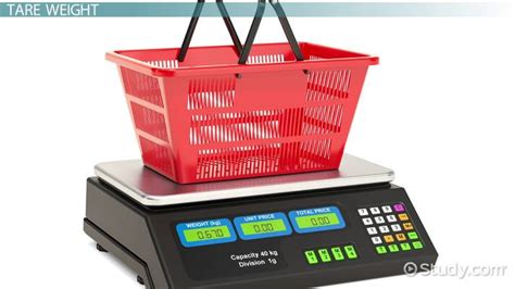 weighing shipping items gross tare net weight lesson studycom