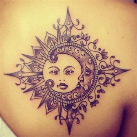 43 Elegant Sun Tattoos Designs