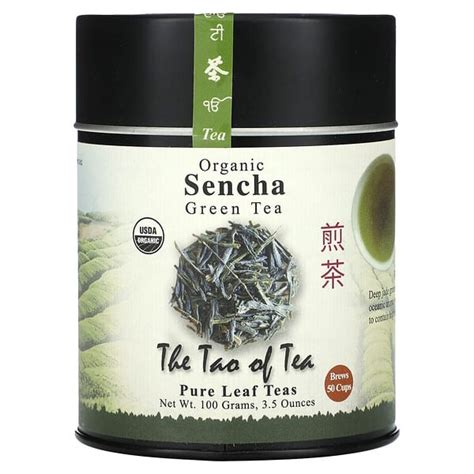 The Tao Of Tea Organic Green Tea Sencha 35 Oz 100 G