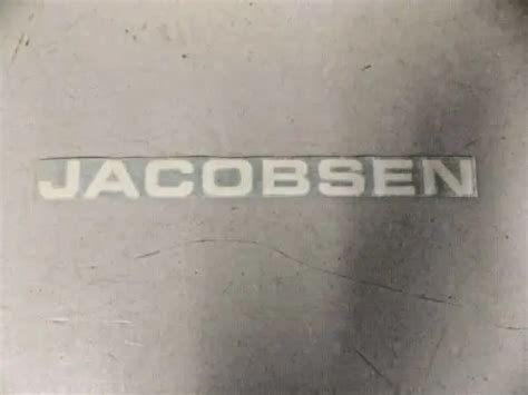 Jacobsen Decal 12 X 1 Fits Greens King Iv Mowers And Attachments