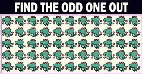 Find The Odd One Out In 40 Seconds!