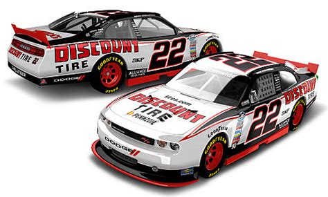 2012 Brad Keselowski #22 Discount Tire 1/64 Diecast