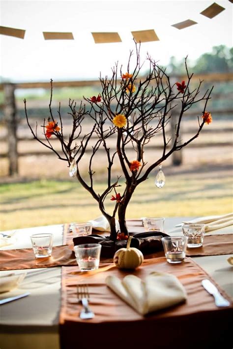 Herbst Deko Mit Zweigen Sten Herbstlaub Tolle Ideen