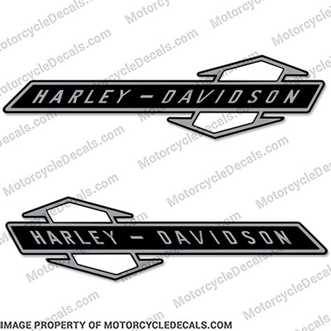 Harley Davidson Fuel Tank Decals Set Of 2 Style 19