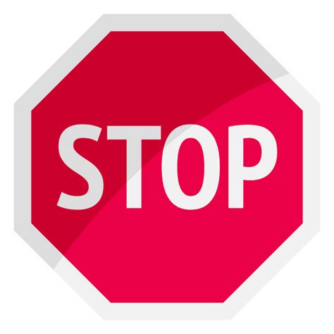 Png Y Svg De Senal De Stop Con Fondo Transparente Para Descargar