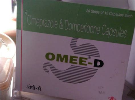 Omee D Omeprazole And Domperidone Capsule At Box Ocid D In