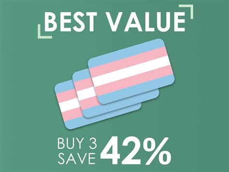 Transgender Flag Sticker LGBTQ Sticker Queer Sticker Pride Sticker Aufkleber Trans Sticker Gay