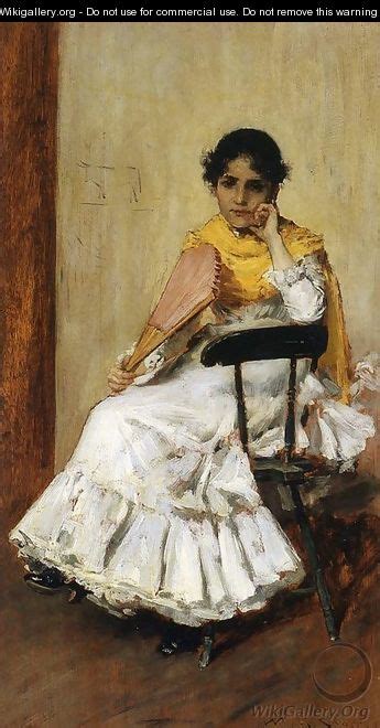 A Spanish Girl Aka Portrait Of Mrs Chase In Spanish Dress William