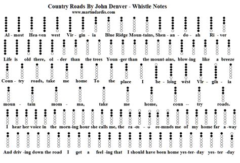 Country Roads On Tin Whistle Tin Whistle Whistle Native American Flute Music