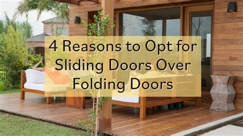 Reasons To Opt For Sliding Doors Over Folding Doors Discount Window