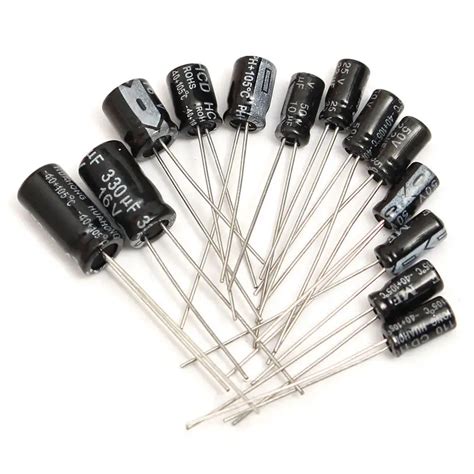 Pcs Kinds Kit Uf Uf Electrolytic Capacitor Package For