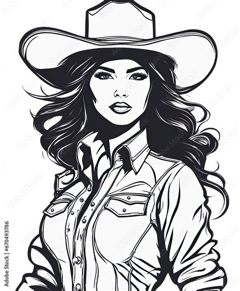 Ilustrace „cowgirl Clipart Png 3d Western Girl Clipart Rodeo Woman Cowgirl Style Clipart Rustic