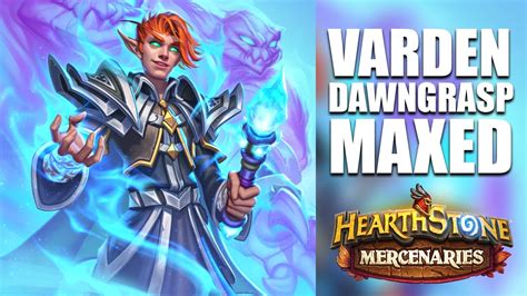 Varden Dawngrasp MAXED Stats Abilities Equipment ALL PORTRAITS