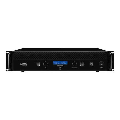 DISC IMG Stageline STA 2200DSP Stereo PA Amplifier With DSP Gear4music