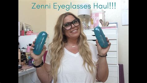 Zenni Eyeglasses Haul Youtube