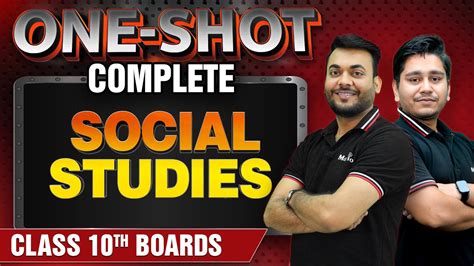 SST LIVE One Shot Revision Board Exam 2024 Class 10th Complete