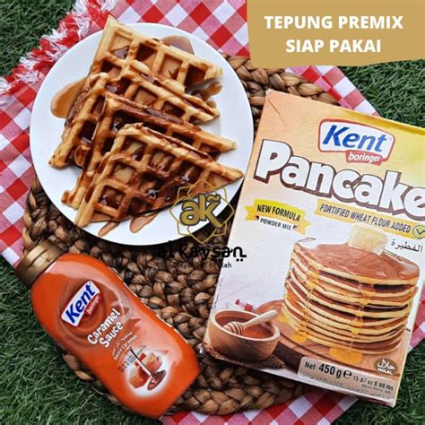 Jual TEPUNG PANCAKE By KENT Boringer TEPUNG PREMIX PANCAKE SIAP PAKAI