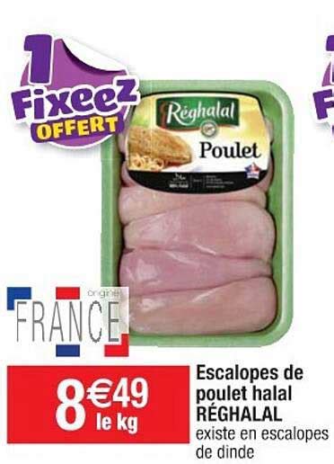 Promo Escalopes De Poulet Halal R Ghalal Chez Cora Icatalogue Fr