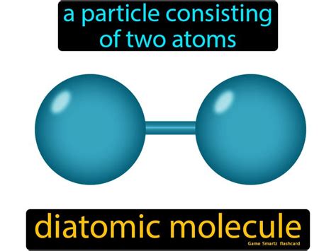 Diatomic Molecule Easy Science Teaching Chemistry Chemistry