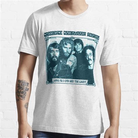 Creedence Clearwater Revival Vintage Style Fan Artwork T Shirt For