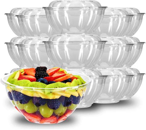 Amazon Pack Salad Container For Lunch Disposable Salad Bowls