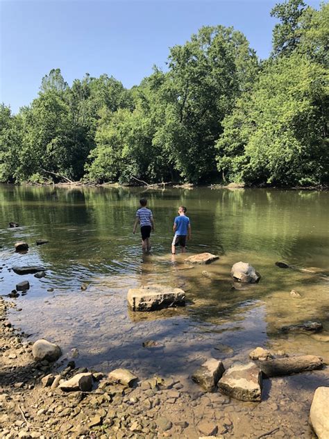 creeking spot at battelle darby creek metro park