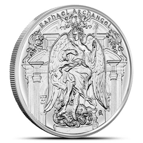 Buy Oz Raphael Archangel Silver Round New Bullionmax