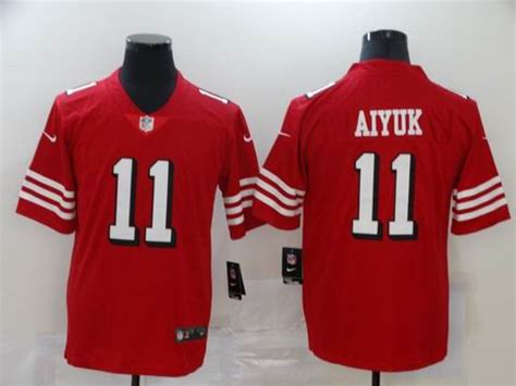 nfl 49ers #11 AIYUK red vapor untouchable jersey