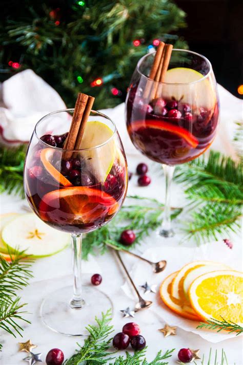 Red Wine Christmas Sangria - Aberdeen's Kitchen