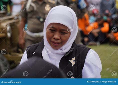 Khofifah Indar Parawansa Governor Of East Java On Sumberasri Durian