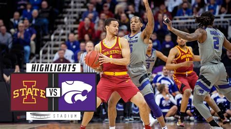 Iowa State Vs No 15 Kansas State Basketball Highlights 2018 19