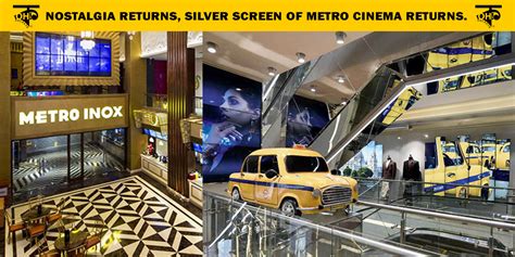 Nostalgia-wrapped Metro Cinema has resumed in Kolkata.