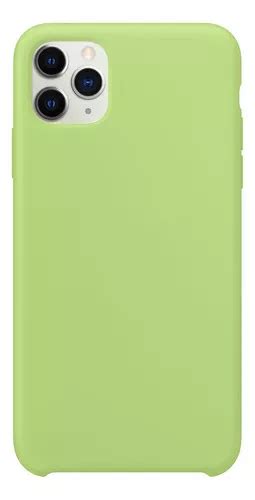 Capa Capinha Silicone Veludo Compat Vel C Iphone Pr Max Cor Verde