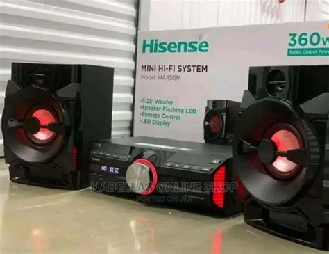 Hisense HA650 Hifi System Party Speaker With FM Radio In Central