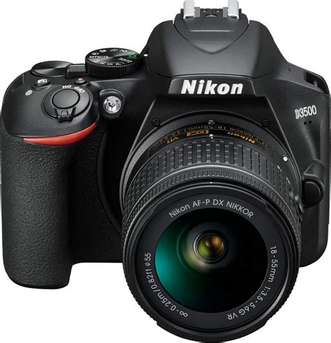 Best Buy Nikon D3500 DSLR Video Camera With AF P DX NIKKOR 18 55mm F 3