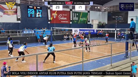 LIVE BRAVO BANJARNEGARA VS MITRA GROBOGAN KEJURPROV BOLA VOLI PUTRI