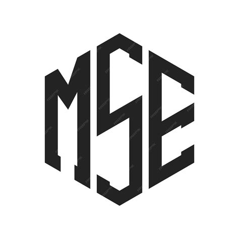 Premium Vector Mse Logo Design Initial Letter Mse Monogram Logo Using