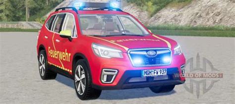 Subaru Forester Feuerwehr Kdow F R Farming Simulator