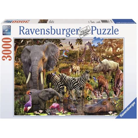 Ravensburger Puzzle Pi Ces Animaux Du Continent Africain