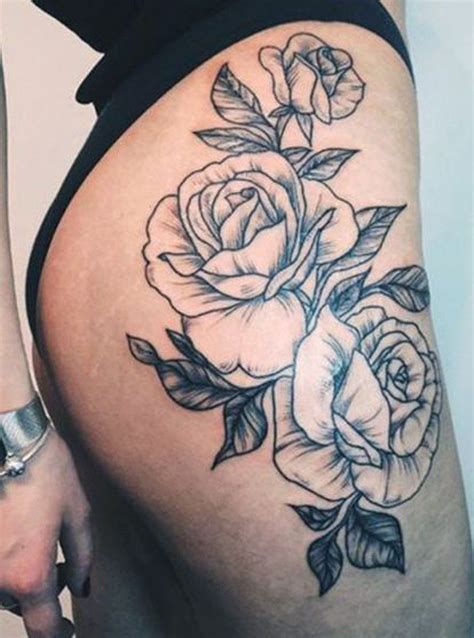 Beautiful Rose Tattoo Ideas Hip Tattoos Women Hip Thigh Tattoos 10710 Hot Sex Picture