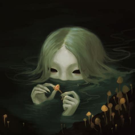 Swamp Girl Art Print By Fioski X Small Aesthetic Art Ethereal Art