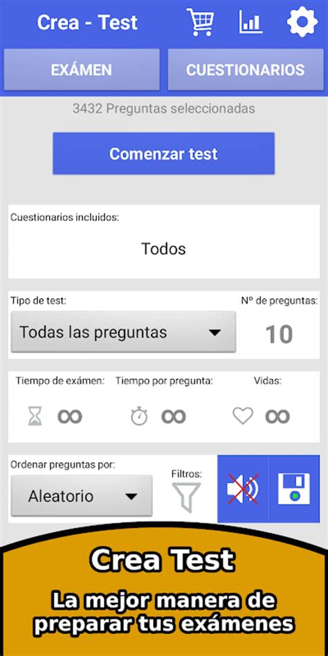 Crear Test Quizzer Cuestionarios Apk Para Android Descargar