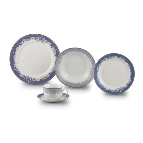 Aparelho De Jantar Wolff Cedro Pe As Porcelana Leroy Merlin